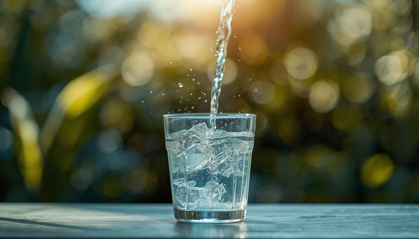 Tendonbone morning hydration routine with fresh water